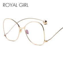 ROYAL GIRL Fashion sunglasses clear lens Women Glasses UV400 protection
