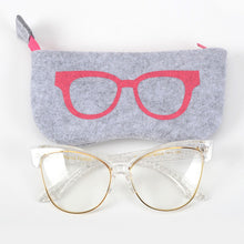 Cat Eye Eyeglasses Frames  Optical Glasses With Bag