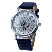 Casual Mens Watches Faux Leather Business Analog Quartz