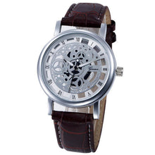 Casual Mens Watches Faux Leather Business Analog Quartz