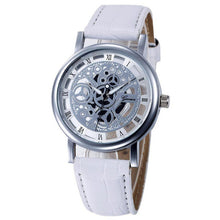 Casual Mens Watches Faux Leather Business Analog Quartz