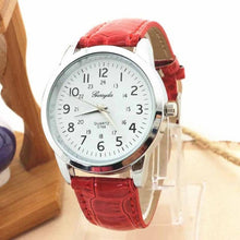 Elegant Analog Luxury Leather Strap Quartz Mens Wrist Watch