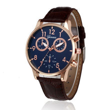 Casual Watch Men Quartz Faux Chronograph Quartz Watch