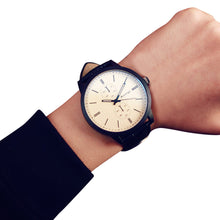 womens watch Women mens watch PU leather Students Minimalist Fashion Personality Big Dial Watch relogio feminino montre homme #