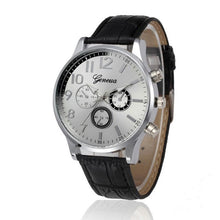 Mens Watches PU Leather Geneva