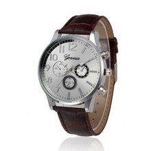 Mens Watches PU Leather Geneva