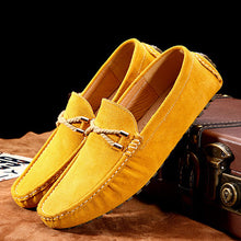 Summer genuine leather men shoes casual moccassin