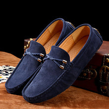 Summer genuine leather men shoes casual moccassin