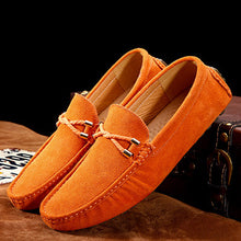 Summer genuine leather men shoes casual moccassin
