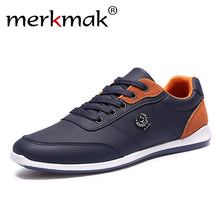 PU Leather Men Shoes Lace Up