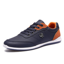 PU Leather Men Shoes Lace Up