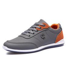 PU Leather Men Shoes Lace Up