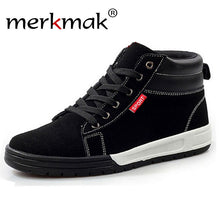 Mens Boots Fashion Causal Ankle Men Boots Outdoor Working Lace Up Shoes