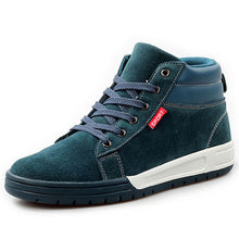 Mens Boots Fashion Causal Ankle Men Boots Outdoor Working Lace Up Shoes