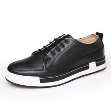 Casual Shoes Solid Lace-up Microfibre Leather Flats Shoes