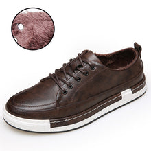 Casual Shoes Solid Lace-up Microfibre Leather Flats Shoes