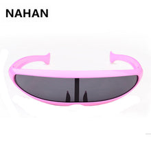 Unisex Alien Sun Glasses Dolphin Fish Shape Waterproof Outdoor Sunglasses Plastic Frame HD UV400