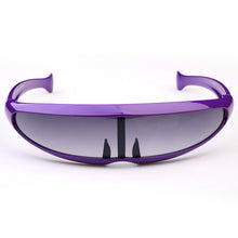 Unisex Alien Sun Glasses Dolphin Fish Shape Waterproof Outdoor Sunglasses Plastic Frame HD UV400