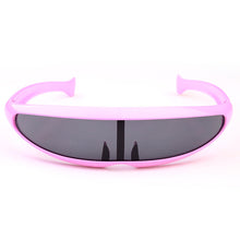 Unisex Alien Sun Glasses Dolphin Fish Shape Waterproof Outdoor Sunglasses Plastic Frame HD UV400