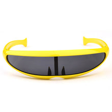 Unisex Alien Sun Glasses Dolphin Fish Shape Waterproof Outdoor Sunglasses Plastic Frame HD UV400