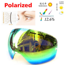 Original Ski Goggles Lens  Anti-fog UV400 Lenses Replacement