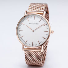 Brand Quartz Watches Men Full Stainless Steel Classic