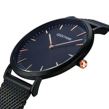 Brand Quartz Watches Men Full Stainless Steel Classic