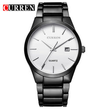 Curren Black steel Casual Business Wristwatch