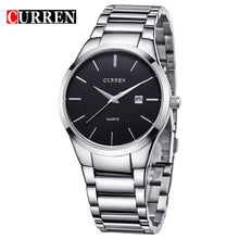 Curren Black steel Casual Business Wristwatch