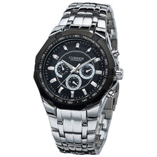 Curren Brand Fashion Men's Full stainless steel