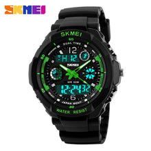 Mens Electronic Outdoor Sports Watches Man Clock Waterproof 5Bar