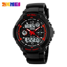 Mens Electronic Outdoor Sports Watches Man Clock Waterproof 5Bar