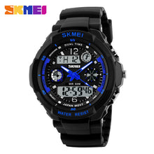 Mens Electronic Outdoor Sports Watches Man Clock Waterproof 5Bar