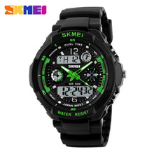 Mens Electronic Outdoor Sports Watches Man Clock Waterproof 5Bar
