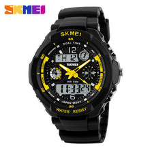 Mens Electronic Outdoor Sports Watches Man Clock Waterproof 5Bar
