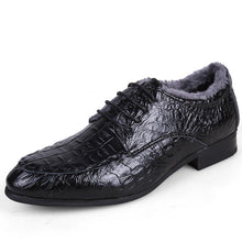 Genuine Leather Oxford Shoes For Business Men Crocodile Shoes