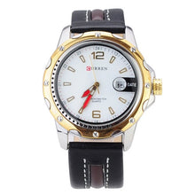 Curren Luxury brand quartz Watch Man Gold Casual Quartz Watch