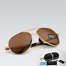 UV400 Pilot Sun Glasses Men Polarised