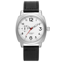 Watch Men Fashion Faux Leather Analog Quartz Wrist Watch