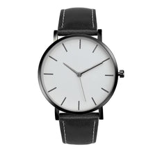 Faux Leather Strap Quartz-watch For Men