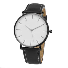 Mens Watches Faux Leather Strap Quartz For Men
