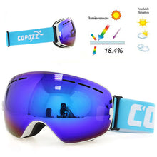 Ski Goggles double layers UV400 anti-fog