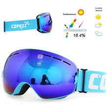 Ski Goggles double layers UV400 anti-fog