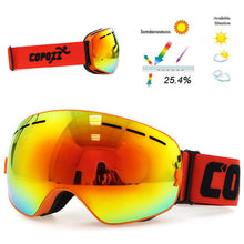 Ski Goggles double layers UV400 anti-fog