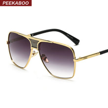 Peekaboo steampunk square sunglasses