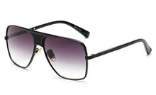 Peekaboo steampunk square sunglasses