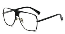 Peekaboo steampunk square sunglasses