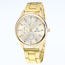 Mens Watches Diamond Dial Steel Analog Quartz Wrist Watch