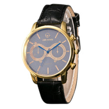 Fashion Men Leather Band Watches Sport Analog Quartz