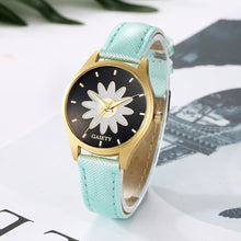 Leather Band Analog Quartz Round Wrist Watch